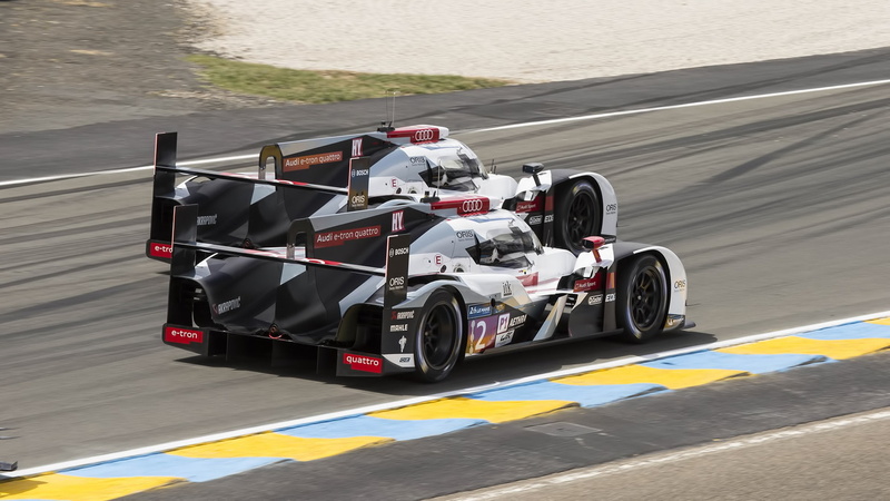people, competition, professional sport, road, competitive sport, mode of transportation, sports race, driving, wheel, formula one racing, Audi R18 e-tron quattro