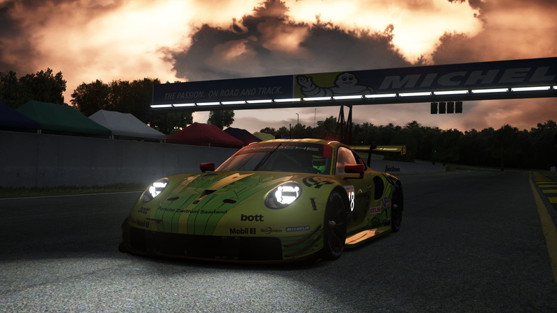 Porsche 911 GT3, FIA World Endurance Championship, Porsche 911 RSR, 1080P, Porsche, Assetto Corsa, Porsche 911, race cars, motorsports, Le Mans, Motorsport