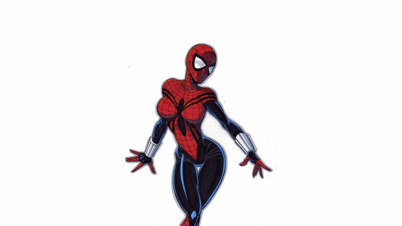 mask - disguise, disguise, representation, Comics, mask, cut out, one person, indoors, unrecognizable person, 1080P, still life, studio shot, Spider-Girl