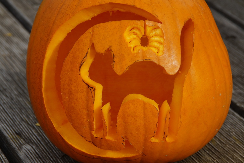 trick or treat, face, interior, diy pumpkin ghost, anthropomorphic, october, autumn decoration, hollow out, food and drink, orange color, vegetables, halloween