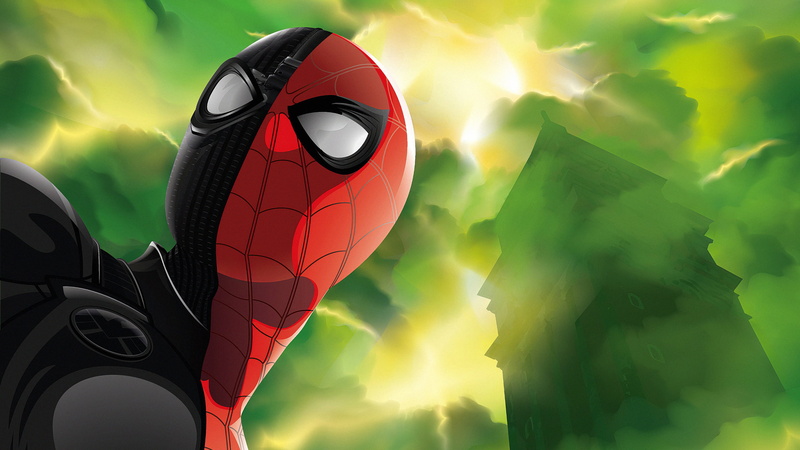 Spider-Man Noir, 1080P, Marvel Comics, Spider-Man