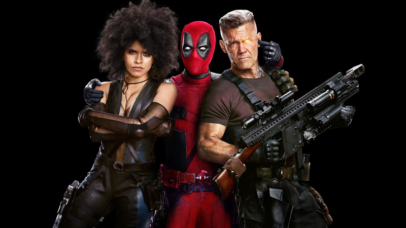 4k, Deadpool 2, Zazie Beetz, Josh Brolin, Ryan Reynolds, 4K, deadpool
