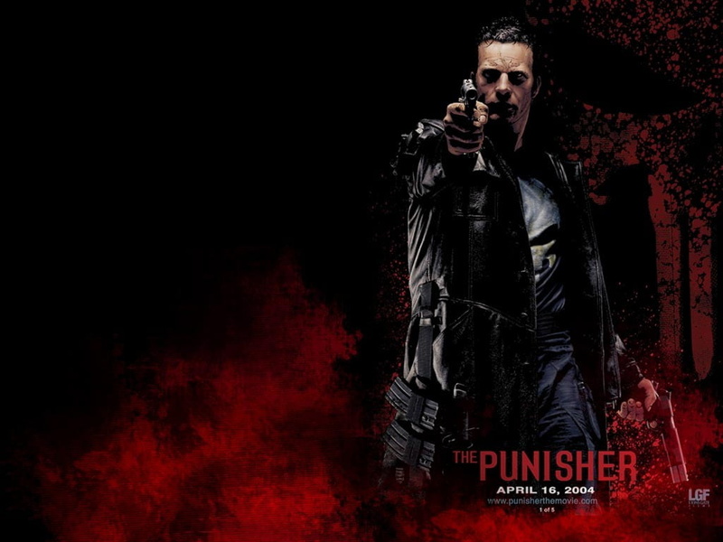 gun, one person, character, warning sign, men, night, 480P, white, movies, The Punisher (Movies), portrait, black, indoors, communication, aggression