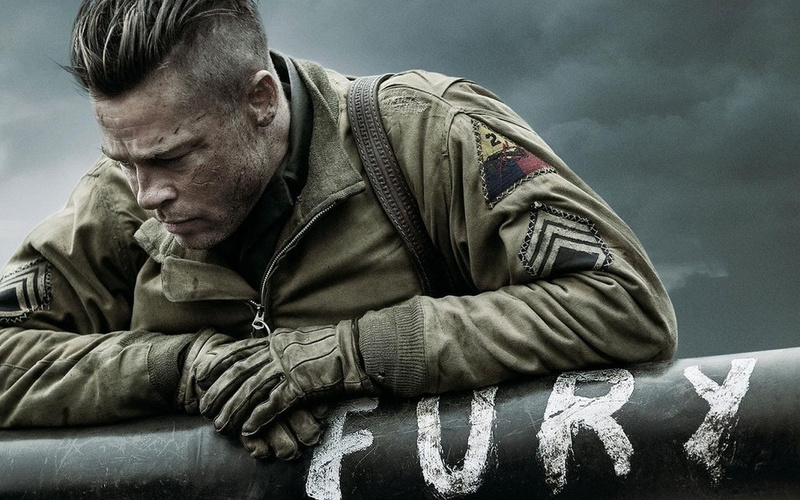Movie, Brad Pitt, Fury (Movie), 1080P, Fury