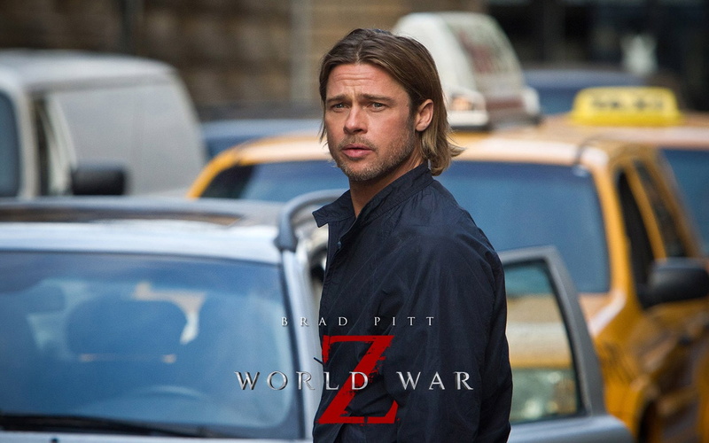 World War Z, Movie, War, Brad Pitt, 720P