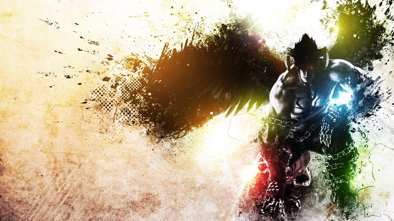 jin, tekken, 1080P, devil