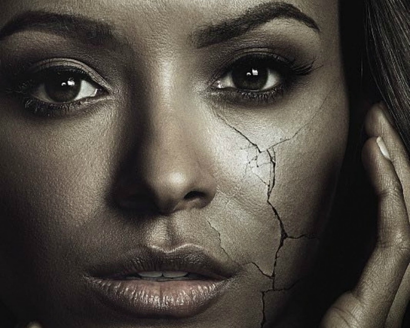 adult, poster, fashion, portrait, beautiful woman, witch, eyeshadow, actress, studio shot, beauty, 1080P, face, eyes, teardrop, fantasy, dark, woman, women