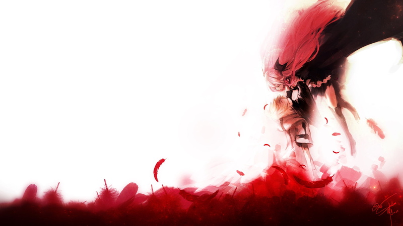 krul tepes, studio shot, water, Anime, flowering plant, owari no seraph, copy space, drop, vampires, sky, no people, tree, 1080P, plant, hyakuya mikaela