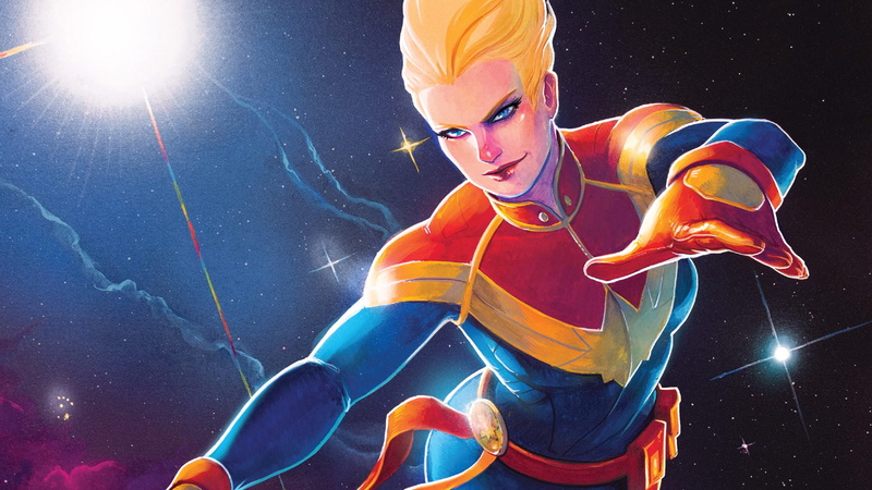 Captain Marvel, Comics, 1080P, Carol Danvers