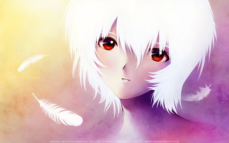character, anime, purity, 2K, white, hair