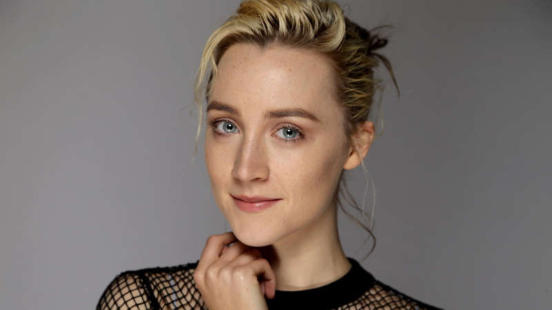 blue eyes, Saoirse Ronan, actress, 1080P, women