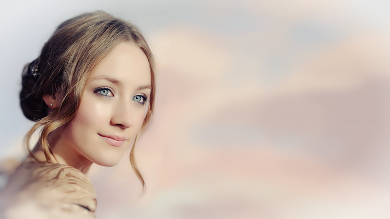 girls, Saoirse Ronan, indoors, looking at camera, child, hairstyle, happiness, beauty, portrait, actress, females, human face, teenager, copy space, one person