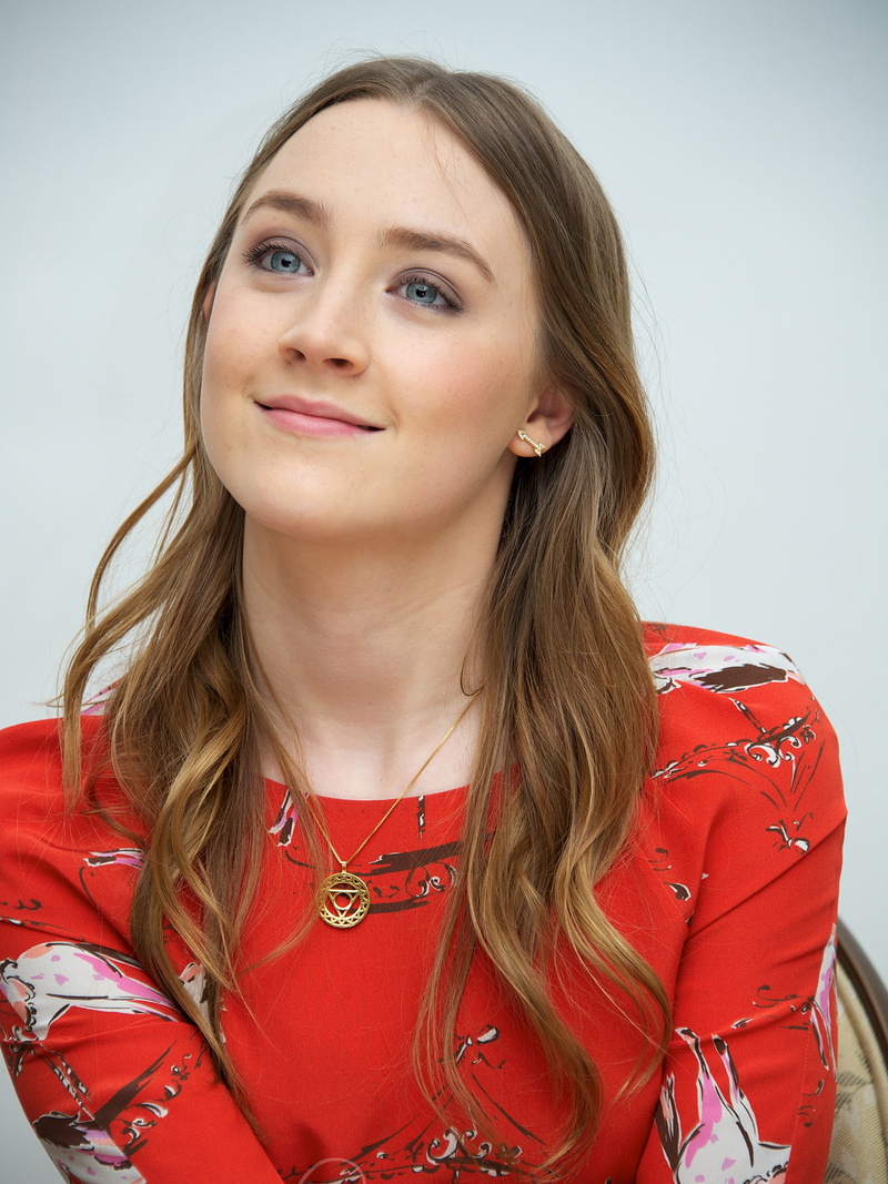 Saoirse Ronan, 1080P, blue eyes, actress, women