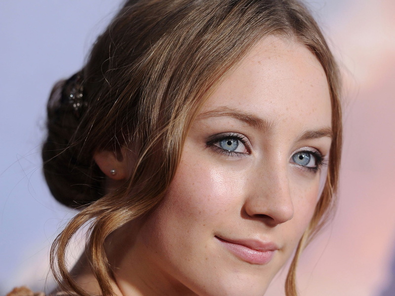 portrait, beautiful people, one person, child, teenager, celebrity, looking at camera, Saoirse Ronan, body part, human body part, human face, hairstyle