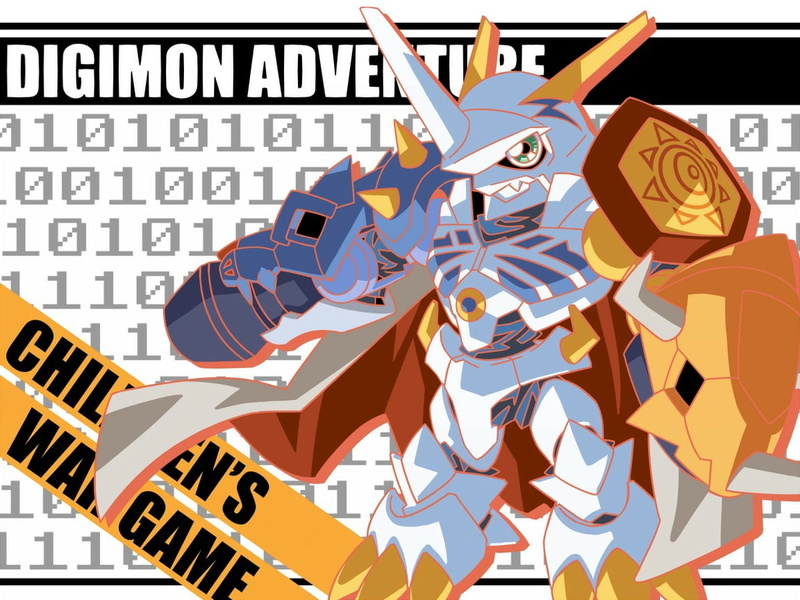 480P, art, omnimon, anime, wargame, hd, digimon, chibi