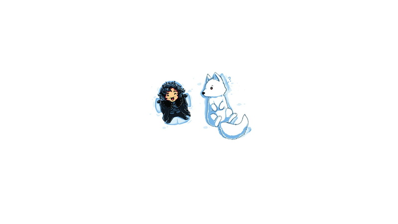 cute, white Background, drawing - art product, females, copy space, fox, technology, cartoon, studio Shot, digital composite, john snow, illustration