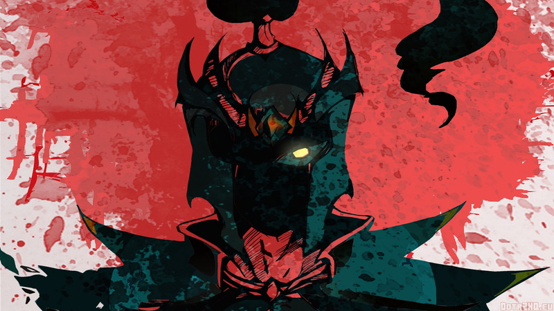 art, phantom assassin, character, illustration, plant part, design, backgrounds, wall - building feature, black Color, backdrop, red, creativity, silhouette