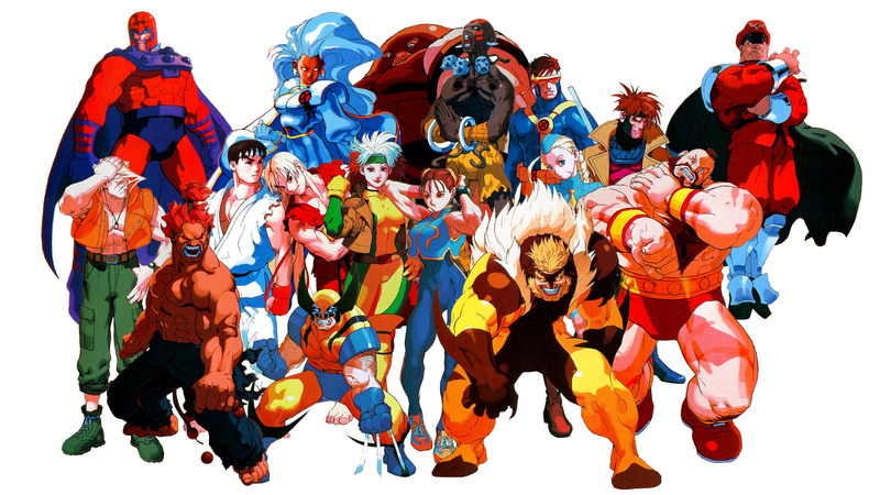 Marvel Super Heroes vs. Street Fighter, 1080P, Street Fighter