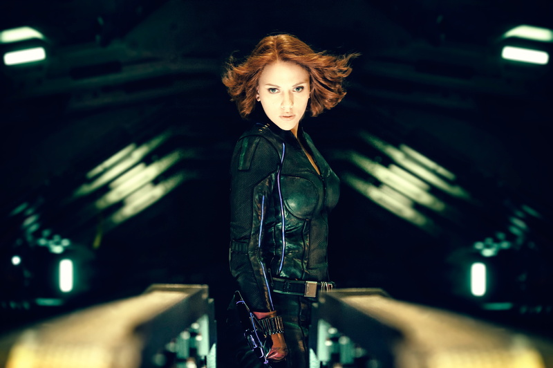 hair, Natasha Romanoff, hairstyle, night, johanson, beautiful woman, leisure activity, Avengers 2, scarlett, portrait, jeans, real people, young adult