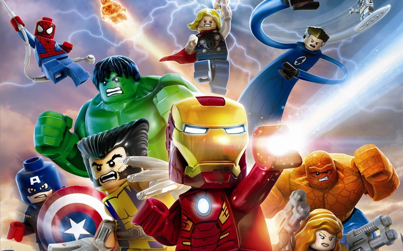 lego, 1080P, super, heroes, marvel