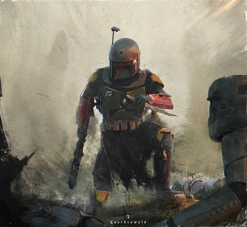 Star Wars, Boba Fett, bounty hunter, Star Wars Villains, science fiction, 720P, artwork