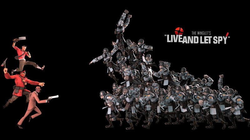 1080P, Scout (character), Team Fortress 2, Spy (character)