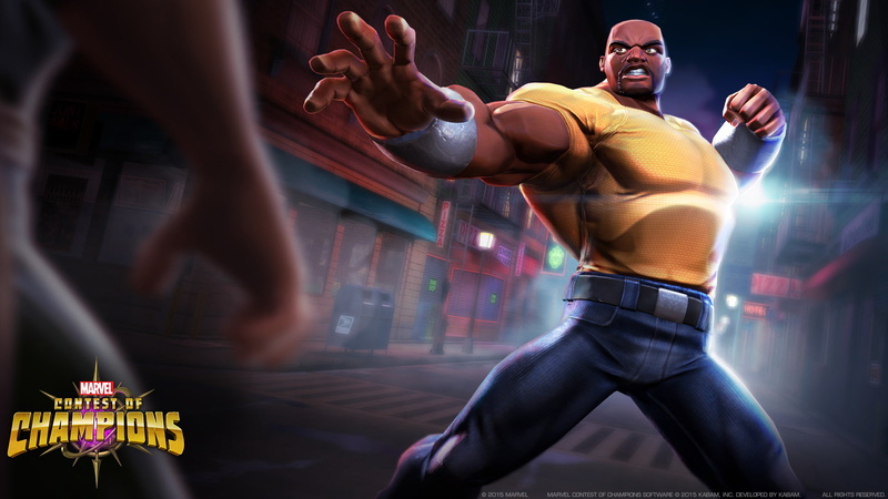 Video Game, 1080P, MARVEL Contest of Champions, Luke Cage