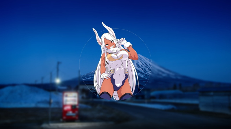 bunny girl, renders in shapes, Boku no Hero Academia, 1080P, Usagiyama Rumi