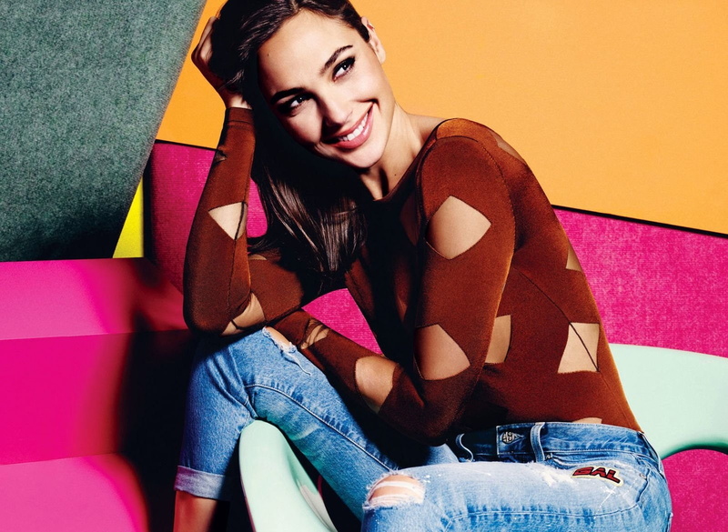 Actress, Actresses, Brunette, Israeli, Gal Gadot, 720P, Brown Eyes, Smile