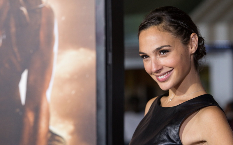 Actresses, brown hair, indoors, happiness, hair, beauty, headshot, confidence, looking at camera, young adult, emotion, adult, lifestyles, Gal Gadot, beautiful woman