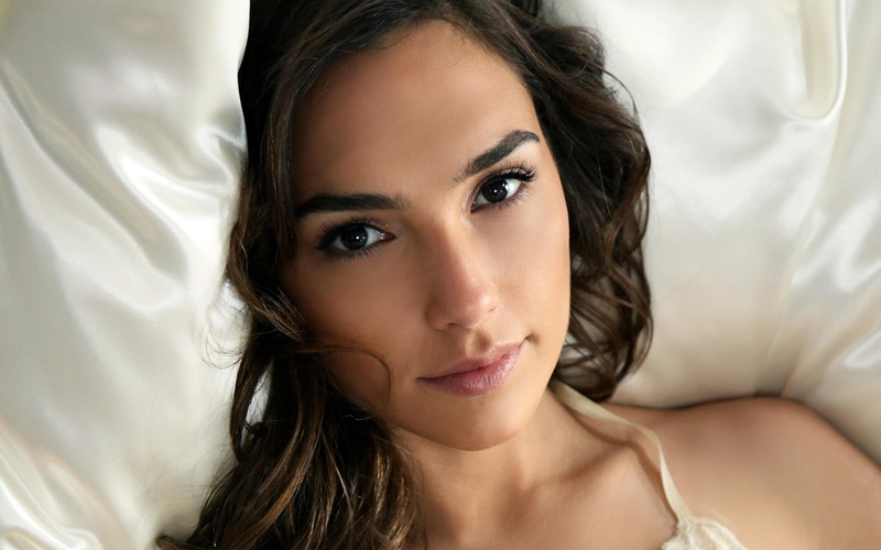 brown eyes, face, long hair, Israelis, women, actress, brunette, 1080P, Gal Gadot