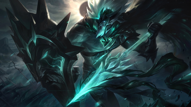 Ruined, warrior, League of Legends, digital car, 4K, Pantheon (League of Legends), Riot Games, 8K