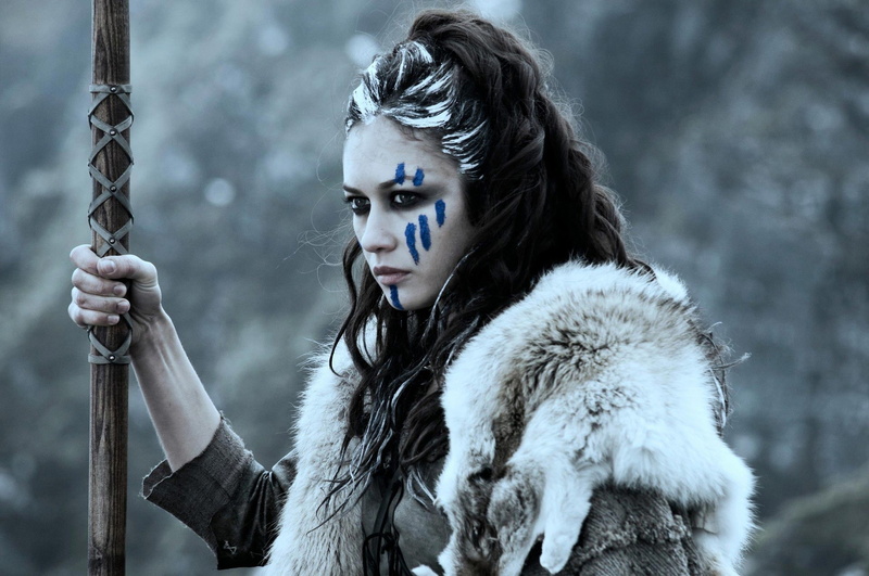 1080P, olga, paint, movies, kurylenko, hd, Olga Kurylenko, women, art, centurion, medieval, etain, Spears, face, entertainment