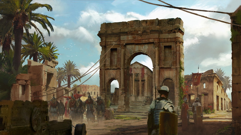 1080P, Warrior, Fantasy, Roman Centurion, Roman Legionary, Arch