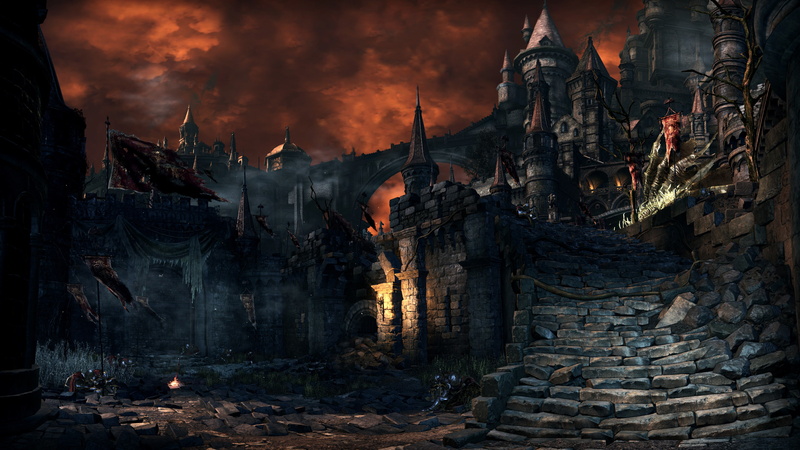burning, built structure, destruction, forest fire, burnt, accidents and disasters, land, environment, dark souls iii dragon barracks video games lothric screen shot