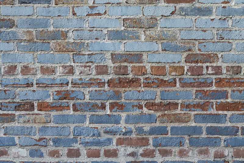 architecture, building exterior, full frame, cinder, grunge, pattern, day, blue, red, built structure, side by side, brick Wall, 4K, brick texture, wall - Building Feature