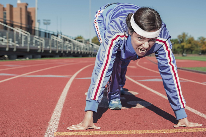determination, 4K, people, healthy, leisure, headband, girl, clothing, sports clothing, track and field athlete, one person, sport, exercising, female