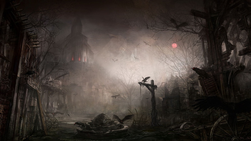 fantasy Art, 1080P, Diablo III, illustration, Tristram