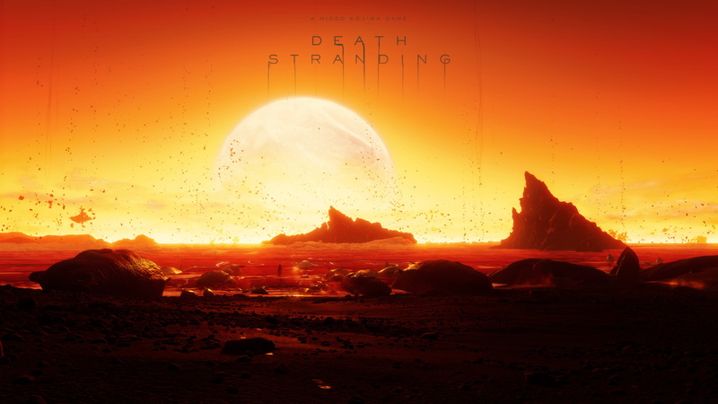 video games, sea, planet, space, Death Stranding, game art, PlayStation 4, video game art, 4K