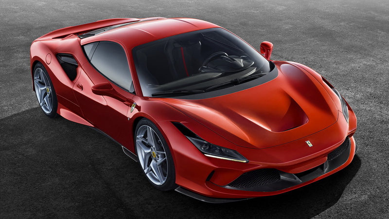Ferrari, Red Car, Sport Car, Ferrari F8 Tributo, Car, 1080P