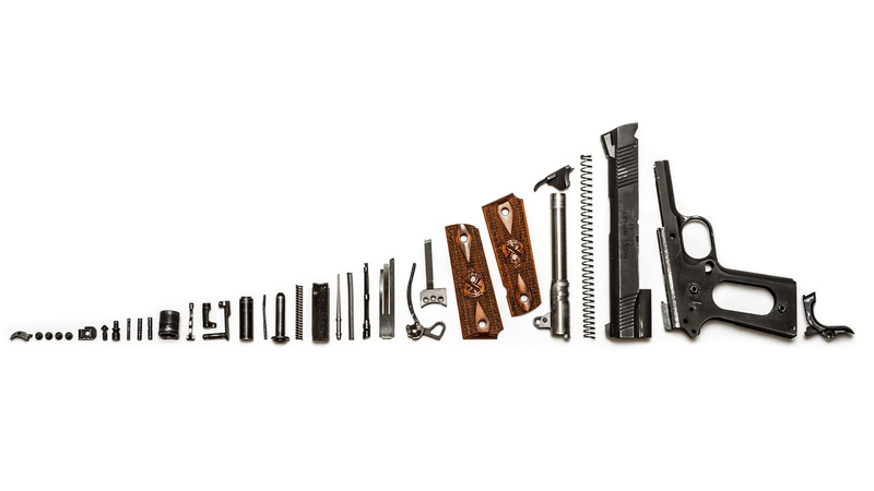 M1911, M1911A1, pistol, gun, 1080P