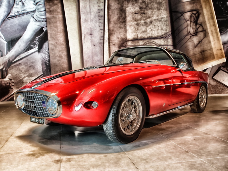 beautiful, hdr, lovely, vehicle, 2K, automobile, metal, black, convertible, fiat, oldster, old-fashioned, red and black, day, outdoors, car, vintage car