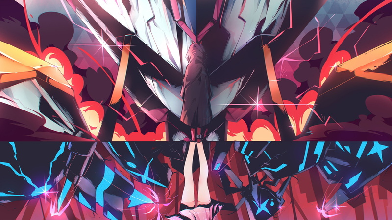 Darling in the FranXX, 4K, Anime, Strelizia (Darling in the FranXX), Zero Two (Darling in the FranXX)