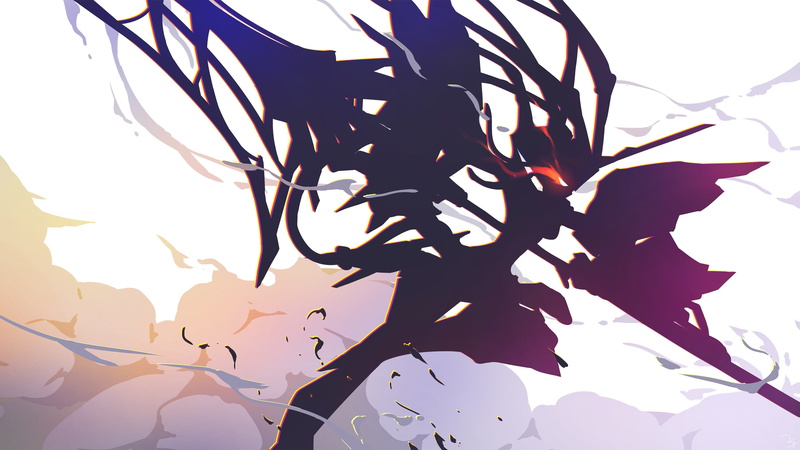 4K, Strelizia (DARLING in the FRANXX), anime, mech, Darling in the FranXX