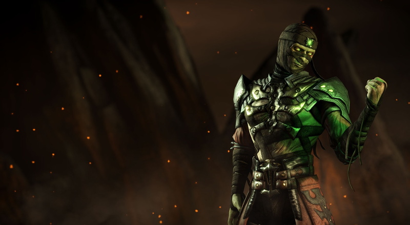 videogame, uniform, illuminated, Mortal Kombat, sculpture, Ermac, military, people, clothing, art and craft, Mortal, Game, Games, waist up, Characters