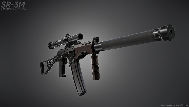 SR-3M, CP 3M, Assault rifle, Vortex, weapon, whirlwind, Machine Special, rendering, render, 1080P, SR 3M, SR-3, machine, gun, weapons