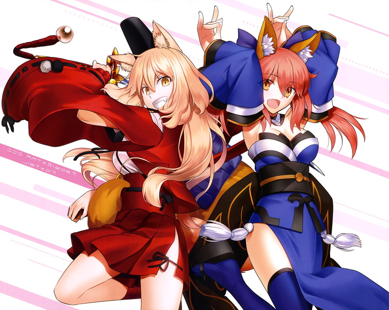 4K, Animal Ears, Fate Extra, Fate Series, Caster (Fate Extra), Fate Extra CCC