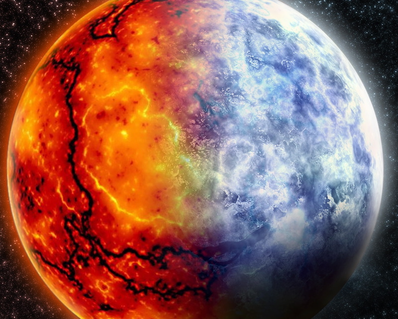 hd, art, hell, 720P, earth, space, heaven, evil, sun, Fire, x, planets