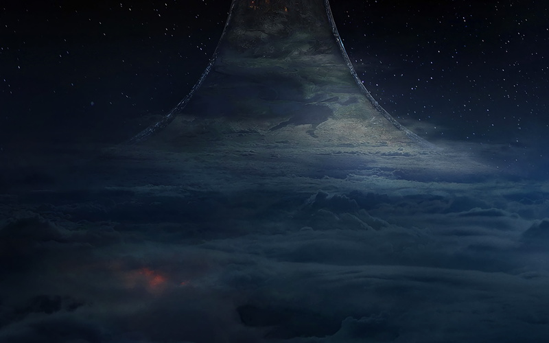 4K, nature, digital composite, sea, star field, dark, scenics - nature, astronomy, star - space, illustration, water, tranquil scene, to, cloud - sky