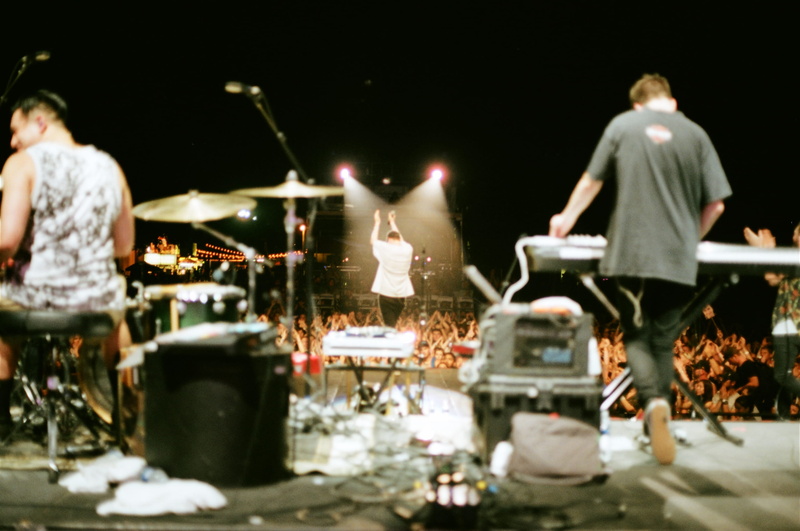 young, band, t, sitting, night, crowded, mid adult, women, crowd, people, nighttime, technology, hillsong, stage, young adult, indoors, nature, daytime